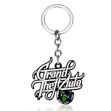 Load image into Gallery viewer, Hot Game PS4 GTA 5 Grand Theft Auto Keychain Key
